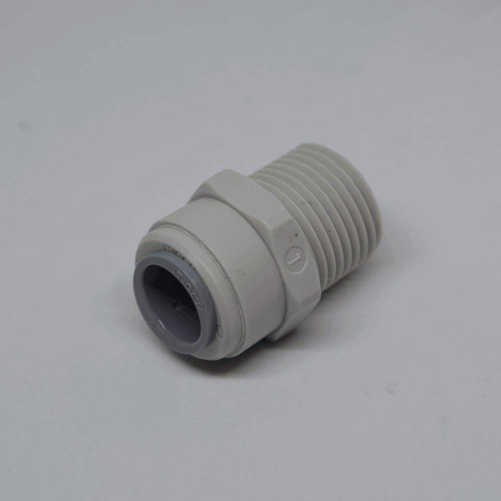 Straight Adaptor 1/2" tube x 1/2" NPT - Image 2