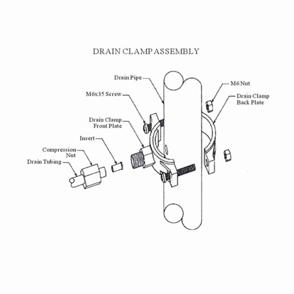 Water Filter Drain Clamp