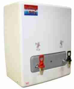 Wall Mounted White 60 liter 4.8kw Power Twin Taps Instant Boiling Water