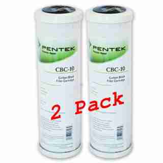0.5 Micron Pentek CBC-10 x2 water filter