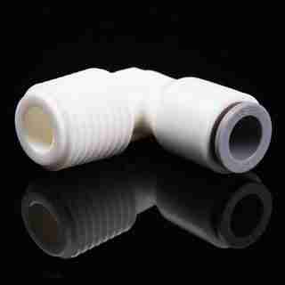 Tiger elbow 1/4" tube x 1/4"npt