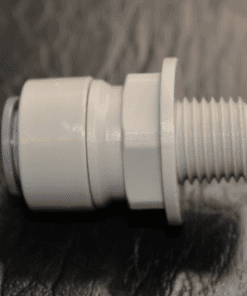 Tiger Straight Adaptor 3/8" tube x 1/4" NPT Male