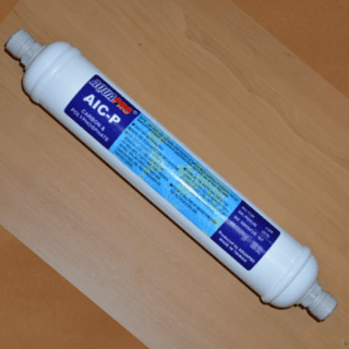 Insinkerator compatible inline water filter change over kit