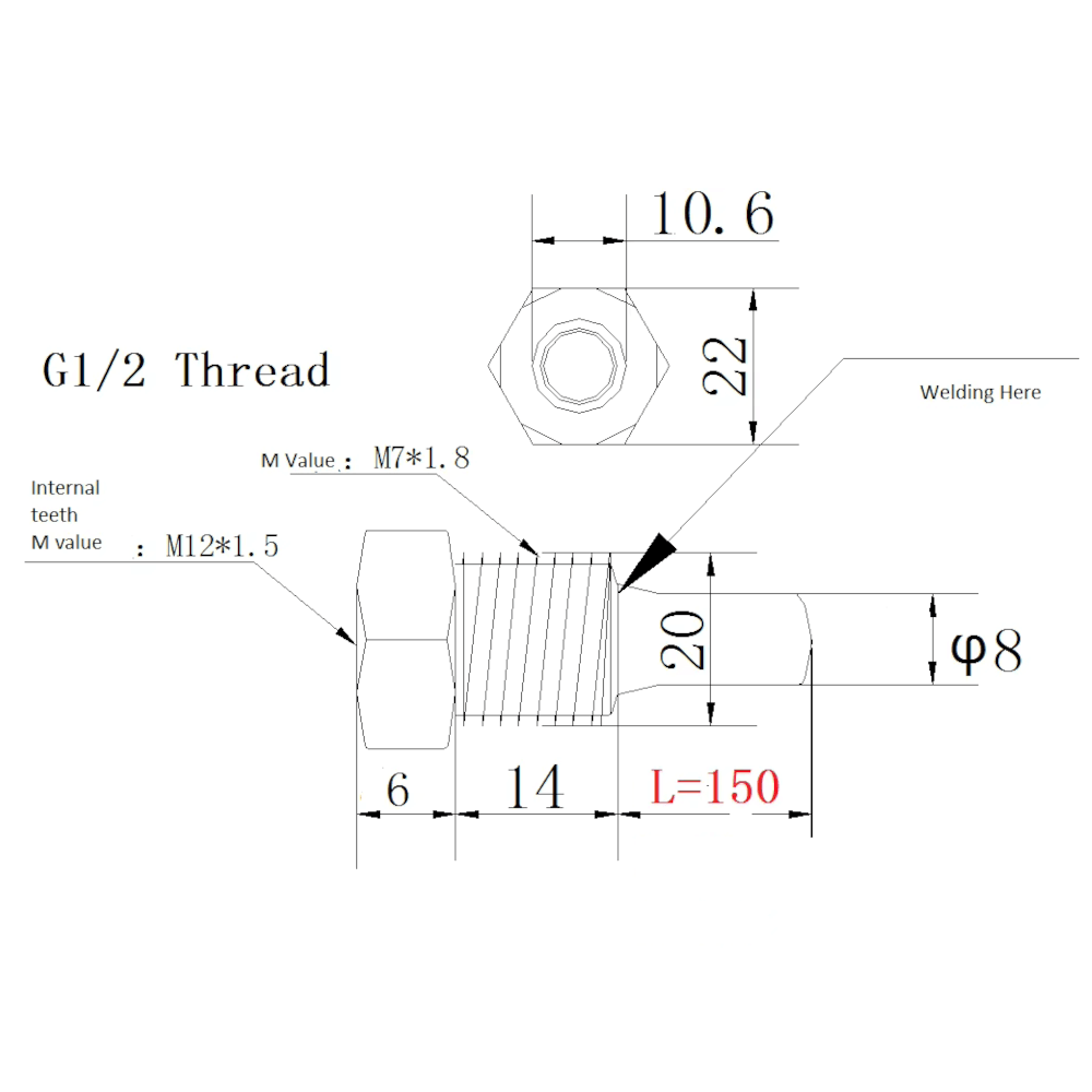 Solar Hot Water Sensor Tube - Image 3