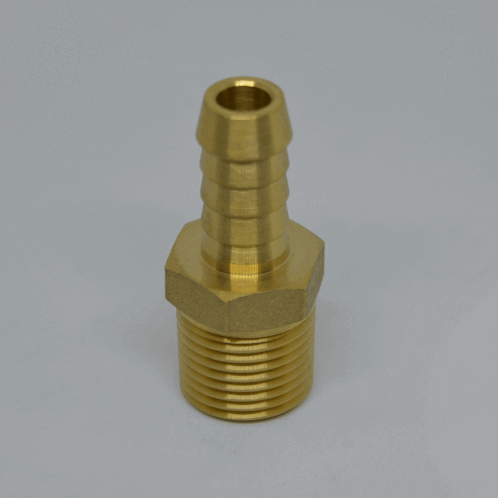 1/4" Male x 1/2"" Brass Hose Barb