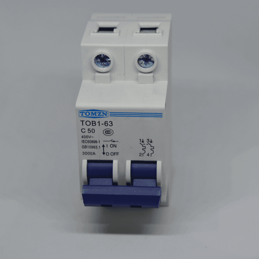 2 Pole 50A DC Circuit Breaker
