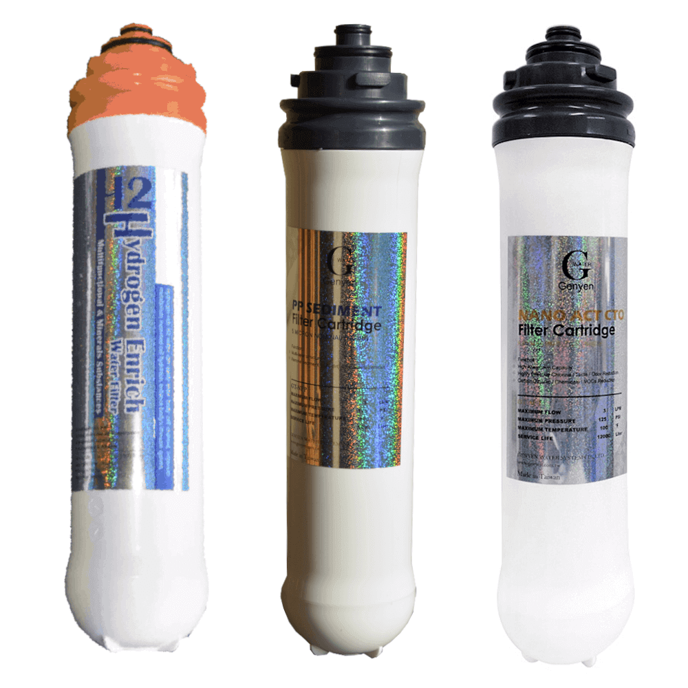 hydrogen-water-filter-set