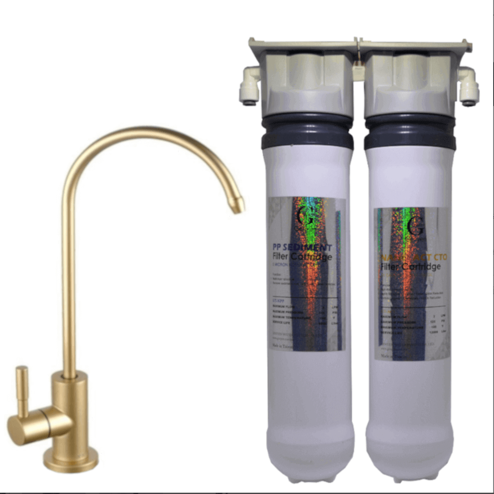 Gold Water Filter Tap