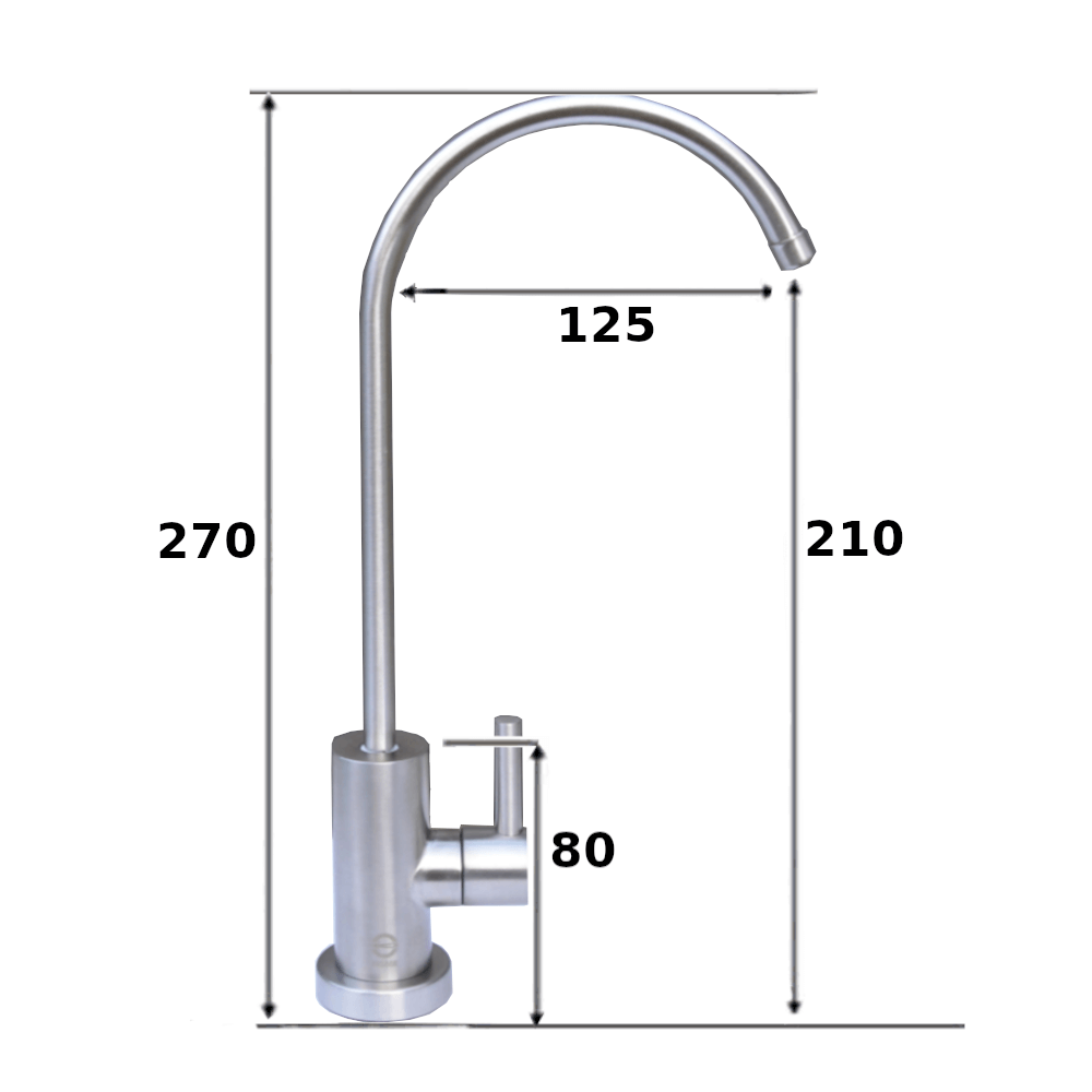 Stainless Deluxe Water Filter Tap - Image 2