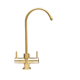 Brushed Gold Dual Water Filter Tap 02