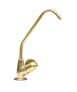 Brushed Gold Fin Water Filter Tap 02