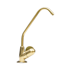 Brushed Gold Fin Water Filter Tap 02
