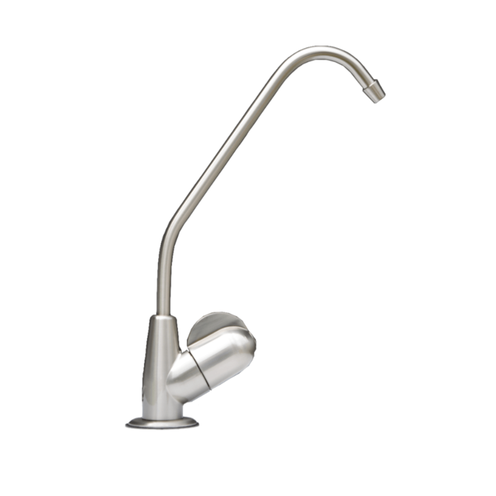 Brushed Nickel Fin Water Filter Tap 01