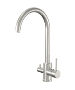 Brushed Nickel 3 Way Mixer Tap