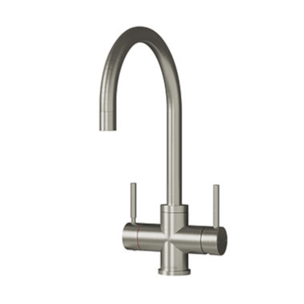 Brushed Nickel 3 in 1 Boiling Tap - Image 3