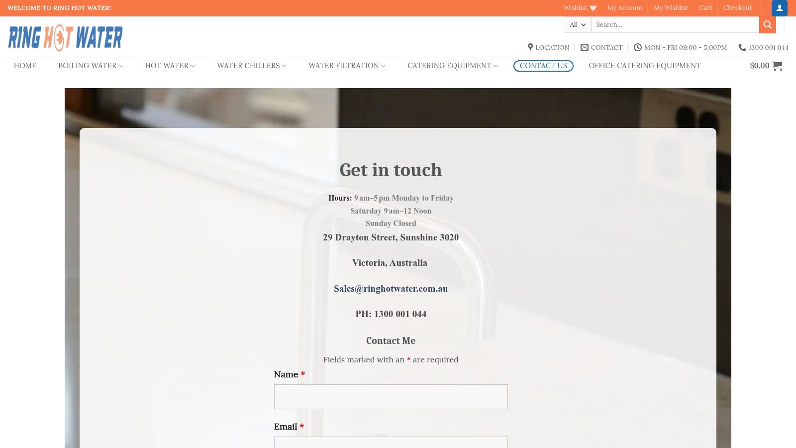 Screenshot from https://ringhotwaterwp.oceandesignx.com/pages/contact