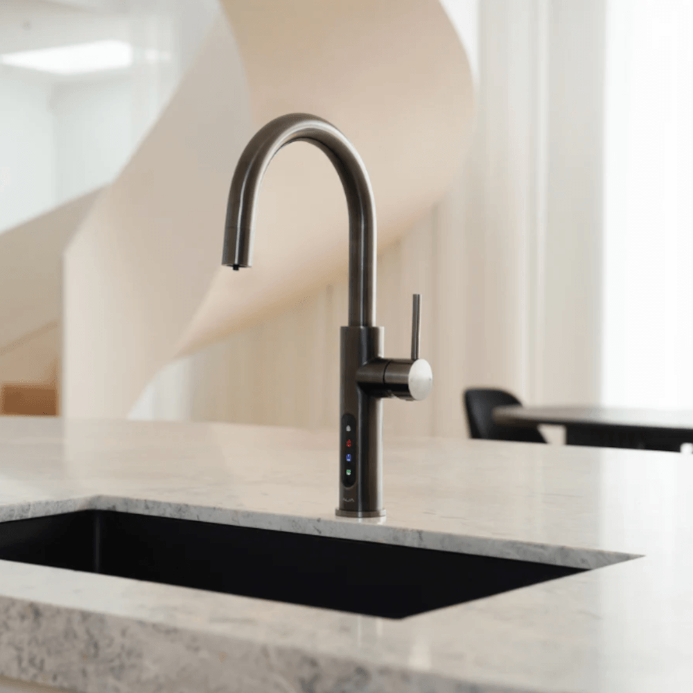 Alia X51 Gunmetal Grey Sparkling Water Tap